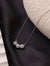 Triple Gleam – Dainty Triple-Crystal Pendant Necklace